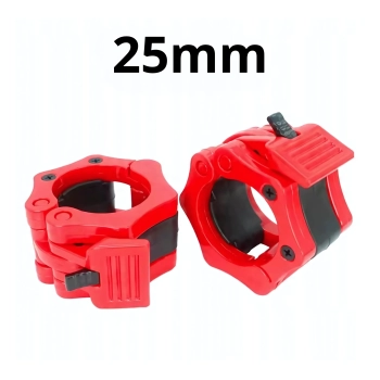 ZACISK ZACZEP NA GRYF SZTANGĘ 25mm 2 SZTUKI